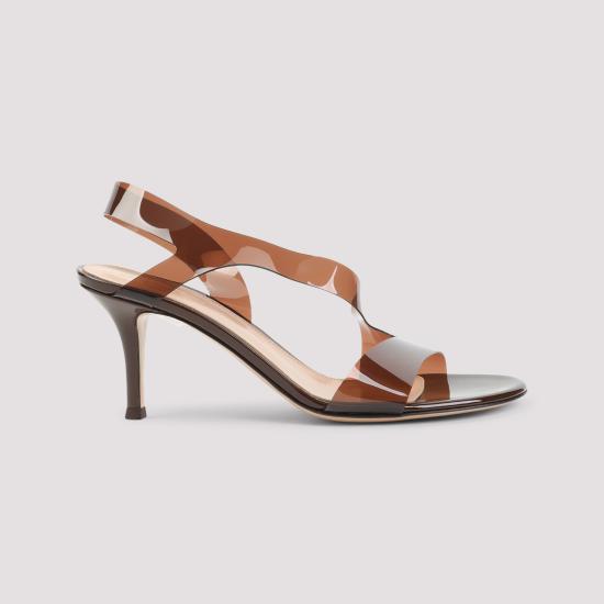 26FW 지안비토로시 샌들 G3184370RIC GSV BROB BROWN BROWN - GIANVITO ROSSI