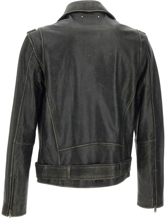 26FW 골든구스 바이커 자켓 8050235209985 BLACK - GOLDEN GOOSE
