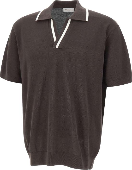 26SS 파올로페코라 폴로 티셔츠 A017F1002345 BROWN
