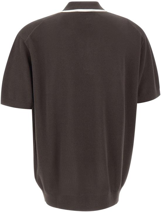 26SS 파올로페코라 폴로 티셔츠 A017F1002345 BROWN - PAOLO PECORA