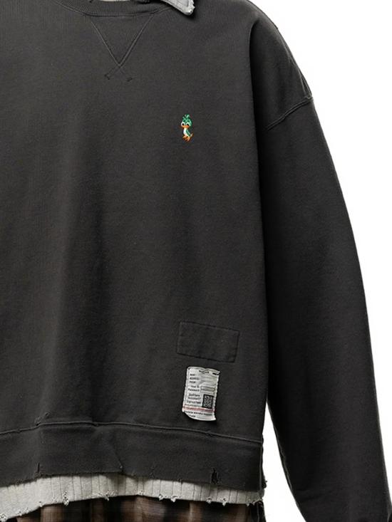26SS 메종 미하라 야스히로 스웨터 J16PO752 BLACK - MAISON MIHARA YASUHIRO