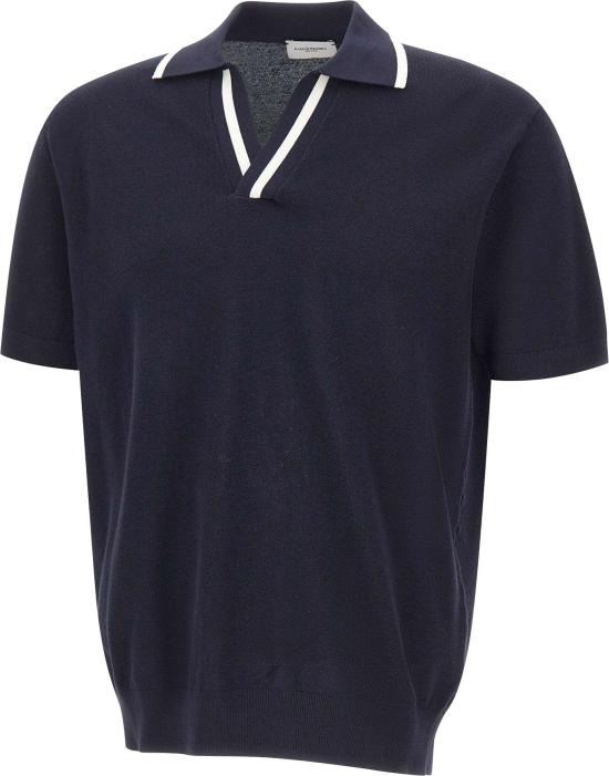 26SS 파올로 페코라 폴로 티셔츠 A017F1006685 NAVY