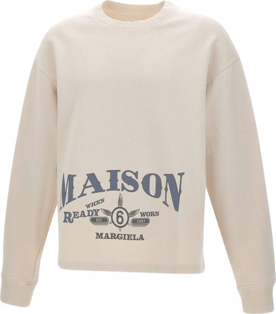 26FW 마르지엘라 스웨터 SH0GU0044M25014103 WHITE