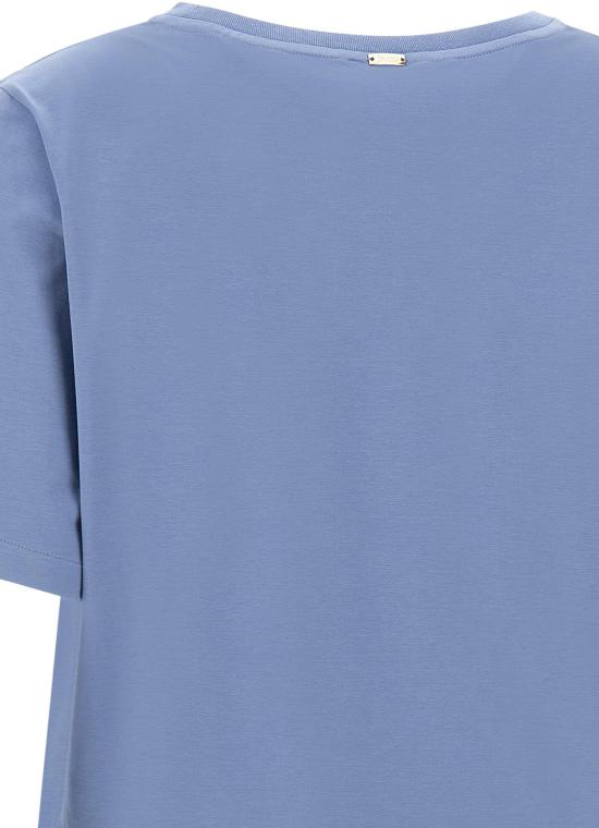 26SS 에르노 슈퍼파인 코튼 스트레치 티셔츠 JG000325D520039128 BLUE - HERNO