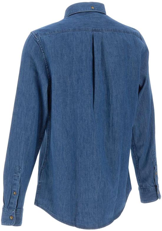 26SS 바버 데님 셔츠 MSH5588MSHBL15 BLUE - BARBOUR