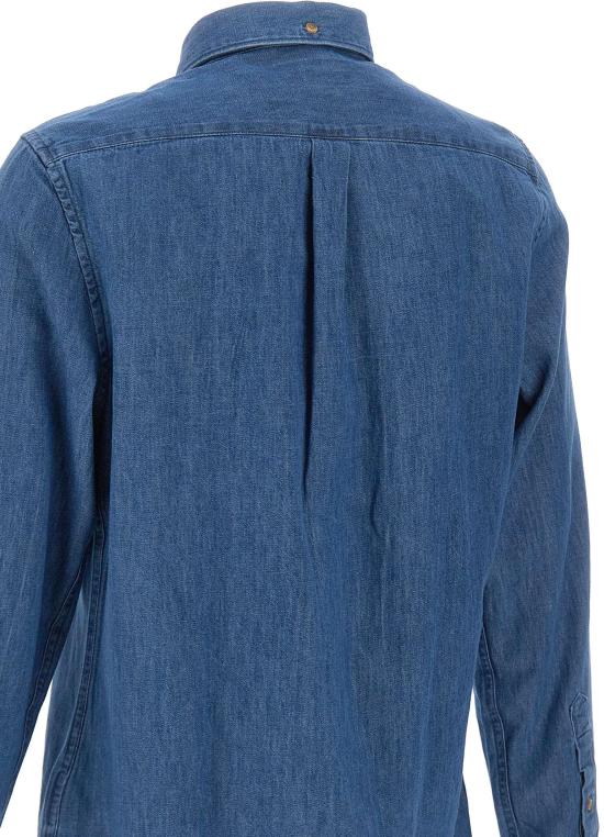 26SS 바버 데님 셔츠 MSH5588MSHBL15 BLUE - BARBOUR