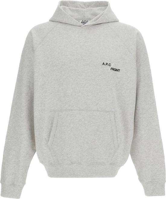 26FW 아페쎄 후드 티셔츠 COHSKM37018PLA LICHTGREY