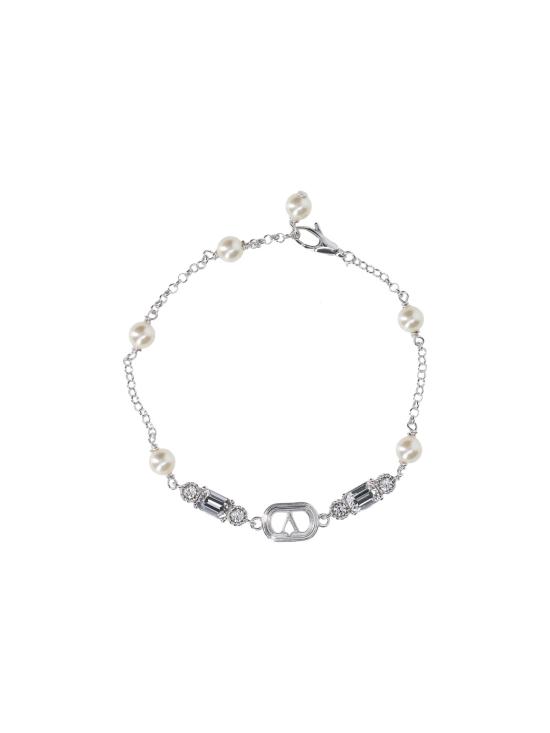 26SS 발렌티노 가라바니 팔찌 8W2J0BH8 WKD DFF RHODIUM DOM