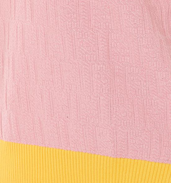 26SS 펜디 코튼 실크 스웨터 FZXE94 AW4SF1W0S Pink - FENDI