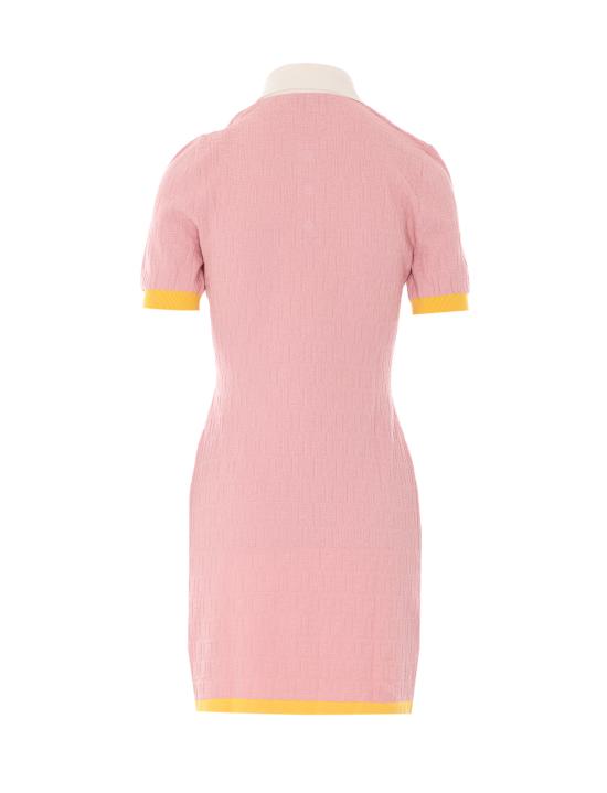 26SS 펜디 미디 원피스 FZDE35 AW4SF1W0S Pink - FENDI