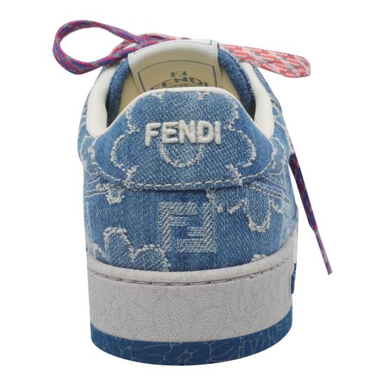 26SS 펜디 스니커즈 8E8958 AY1FF1V7V Blue - FENDI