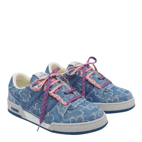 26SS 펜디 스니커즈 8E8958 AY1FF1V7V Blue - FENDI