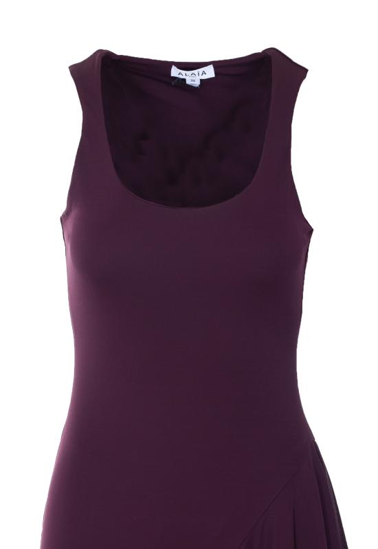 26SS 알라이아 롱 원피스 AA9R3005J090C 332 Red - ALAIA