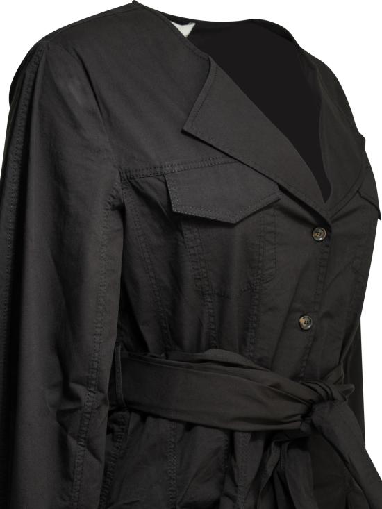 26SS 가니 미디 원피스 A1030479 099 BLACK DOM - GANNI