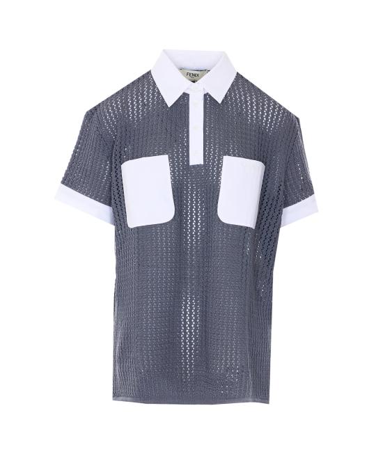 26SS 펜디 폴로 티셔츠 FZXE65 AW4NF1W0R Grey
