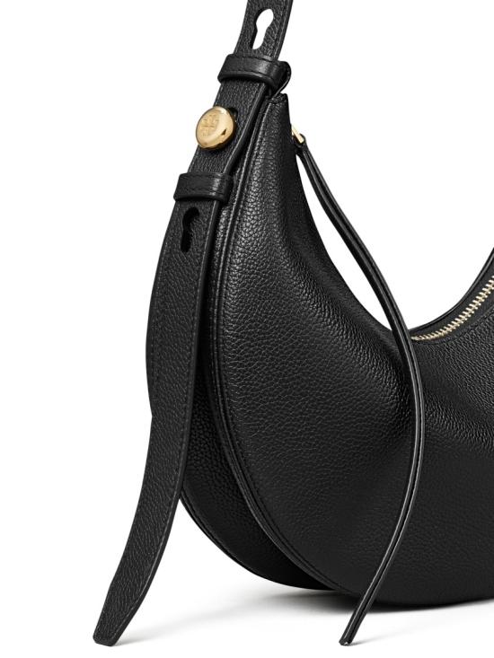 26SS 토리버치 로미 하프 문 백 178677001 Black - TORY BURCH