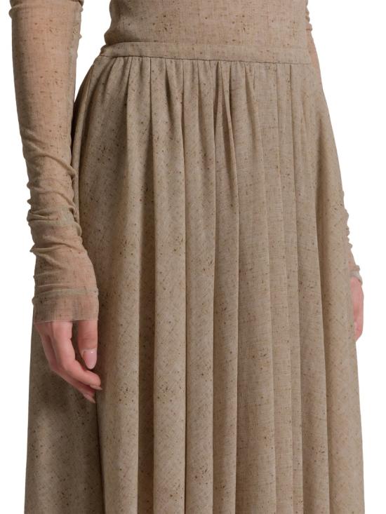 26SS 알베르타 페레티 롱 스커트 011216530082 Green - ALBERTA FERRETTI