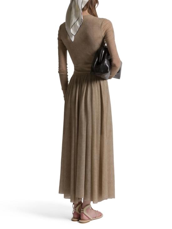 26SS 알베르타 페레티 롱 스커트 011216530082 Green - ALBERTA FERRETTI