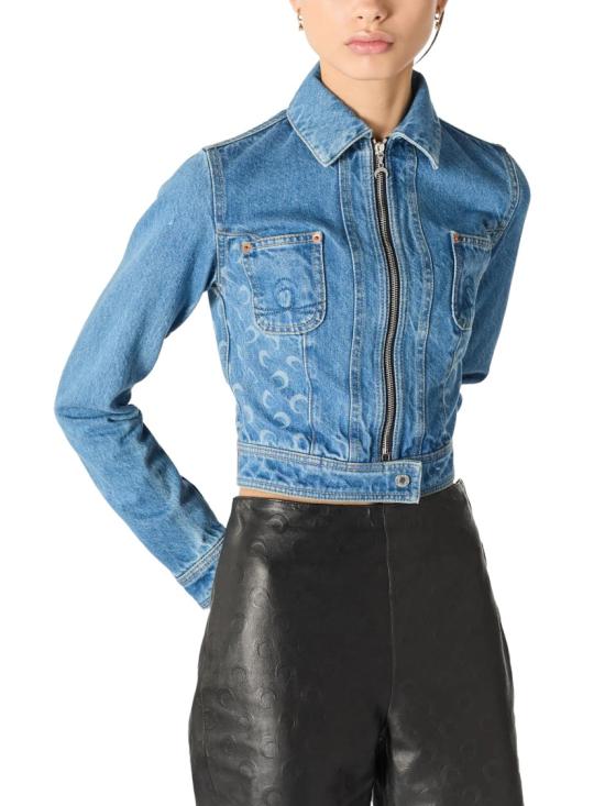 26SS 마린세르 데님 자켓 WJA076ACDEN0002BL05 Blue - MARINE SERRE