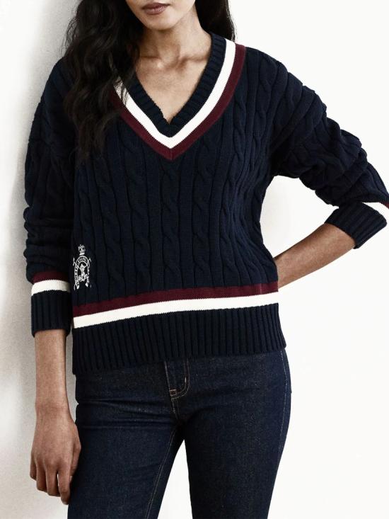 26SS 랄프 로렌 스웨터 200P03474001 Blue - RALPH LAUREN