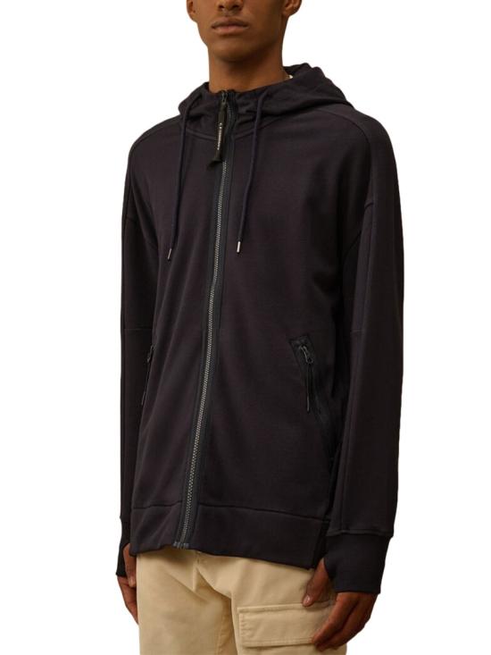 26SS 씨피 컴퍼니 다이애그널 레이즈드 플리스 고글 스웨트셔츠 RCCMSS715A005086W888 Black - C.P. COMPANY