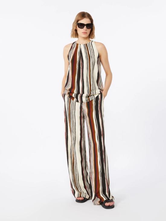 26SS 막스마라 스트레이트 팬츠 2616131132600002 Multicolor - MAX MARA