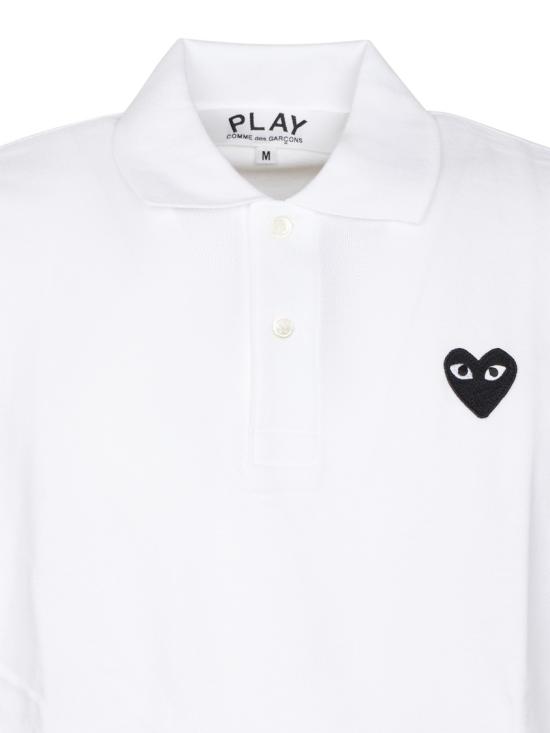 26SS 꼼데가르송 폴로 티셔츠 AX T066 0512 White - COMME DES GARCONS