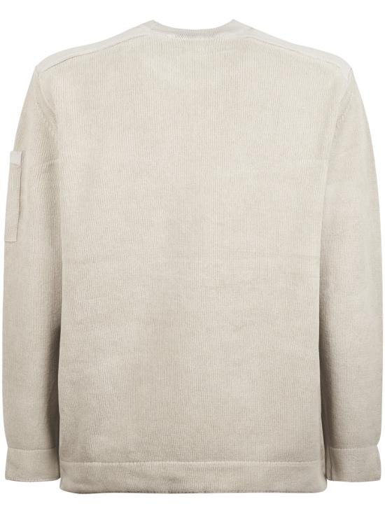 26SS 씨피 컴퍼니 코튼 셔닐 렌즈 스웨터 20CMKN091A005687G904 Grey - C.P. COMPANY