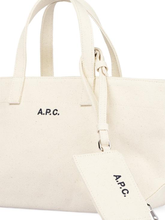 26SS 아페쎄 르 드러머 뚜왈 스몰 토트 백 COHMP F67045AAD Neutrals - A.P.C.