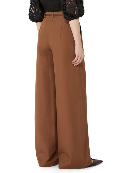 26SS 막스마라 스트레이트 팬츠 2616131052600MSTFAREA070 Brown - MAX MARA