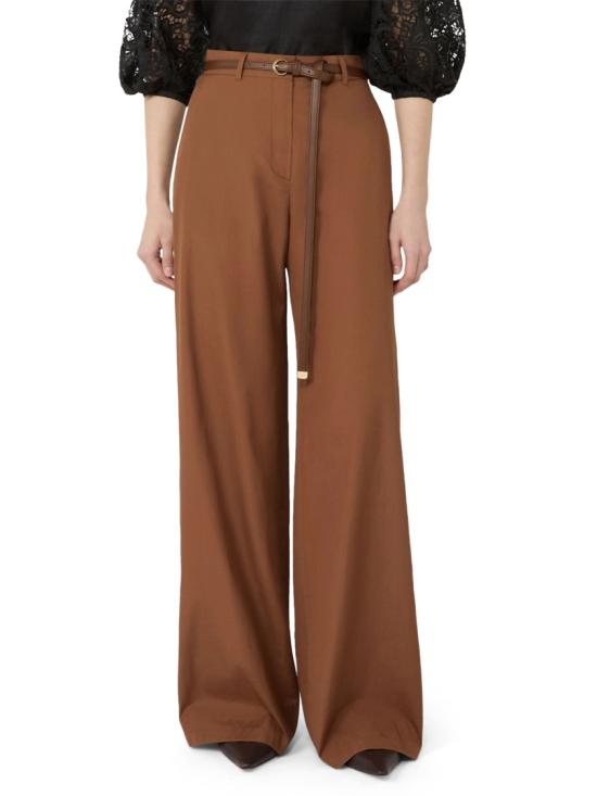 26SS 막스마라 스트레이트 팬츠 2616131052600MSTFAREA070 Brown - MAX MARA