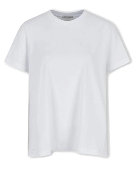 26SS 몽클레어 반팔 티셔츠 8C0004889B8U001 White