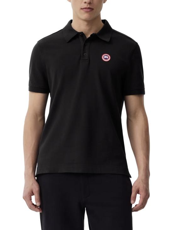 26SS 캐나다구스 폴로 티셔츠 1600M9061 Black - CANADA GOOSE