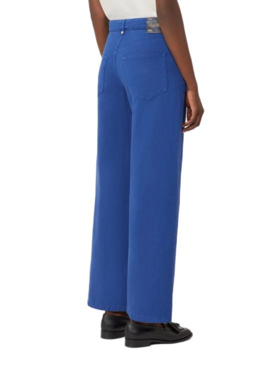 26SS 막스마라 스트레이트 팬츠 2619131083600004 Blue - MAX MARA