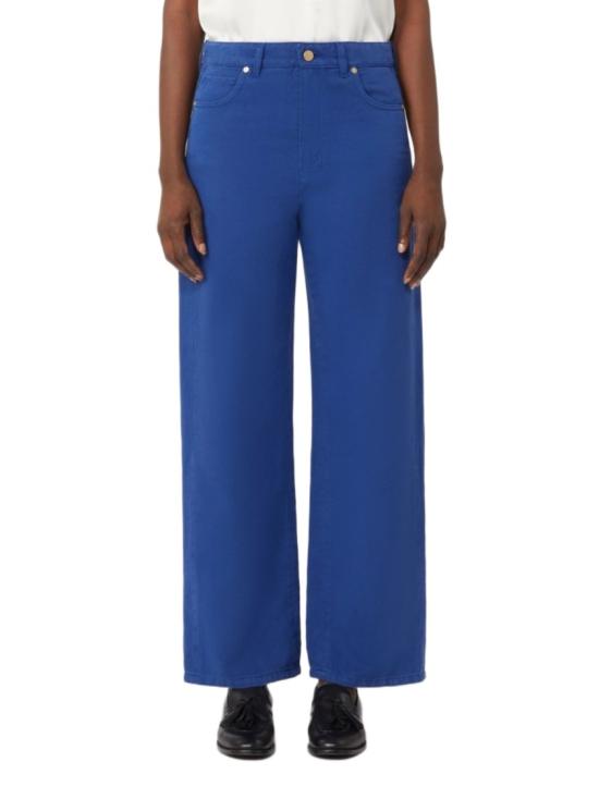 26SS 막스마라 스트레이트 팬츠 2619131083600004 Blue - MAX MARA
