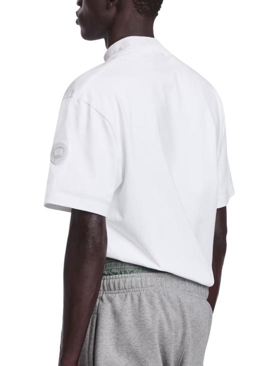 26SS 캐나다구스 반팔 티셔츠 1328MT9227 White - CANADA GOOSE