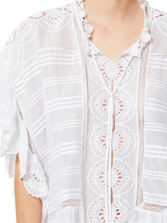 26SS 이자벨마랑에뚜왈 블라우스 26PHT0768FA D1J05E20WH White - ISABEL MARANT ETOILE