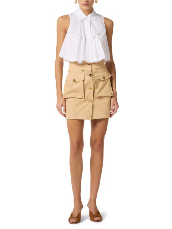 26SS 엘리자베타프랜치 블라우스 CA16362E2100 White - ELISABETTA FRANCHI