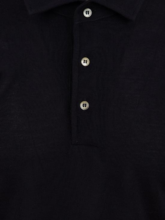 25FW 필리포 드 로렌티스 폴로 티셔츠 PL1MLPARRM16R890 Blue - FILIPPO DE LAURENTIIS