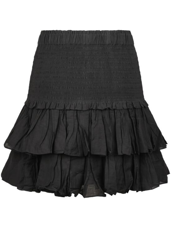 26SS 이자벨마랑에뚜왈 미디 스커트 24AJU0022FC B3J04E01BK Black - ISABEL MARANT ETOILE