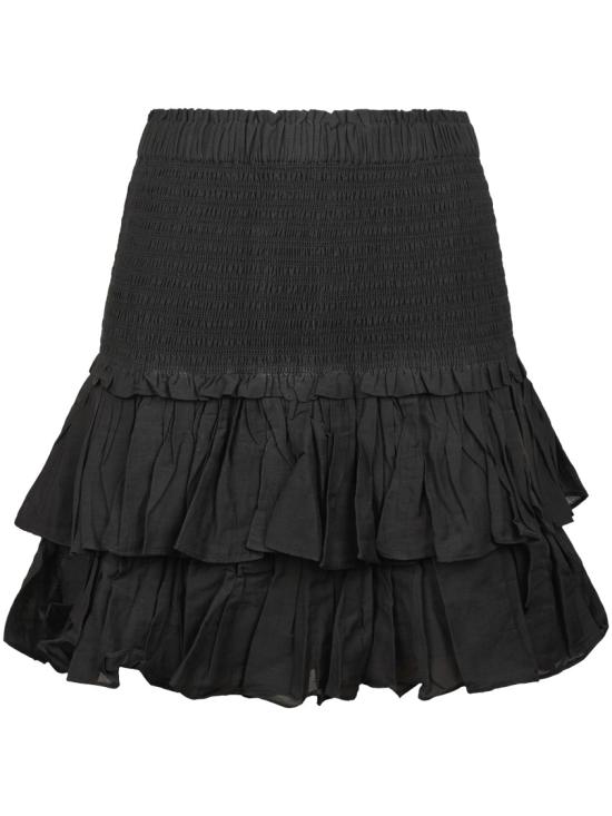 26SS 이자벨마랑에뚜왈 미디 스커트 24AJU0022FC B3J04E01BK Black