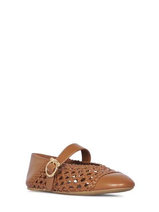 26SS 살바토레 페라가모 플랫 슈즈 790671002 Brown - SALVATORE FERRAGAMO