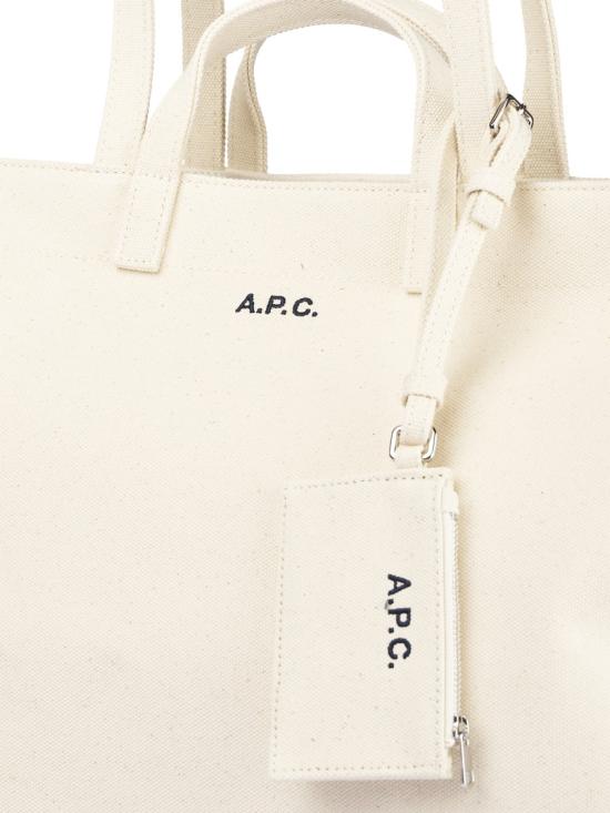 26SS 아페쎄 르 드러머 뚜왈 토트백 COHMP F67046AAD Neutrals - A.P.C.