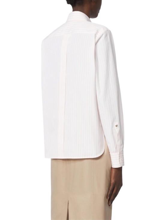26SS 막스마라 아켄니 코튼 스트라이프 셔츠 2611111111600MXMACCENNI001 White - MAX MARA