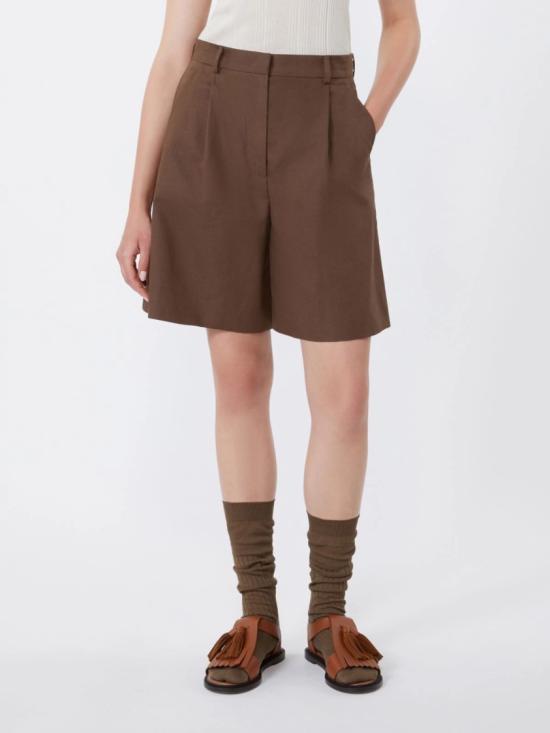 26SS 막스마라 숏팬츠 2615141022600013 Brown - MAX MARA