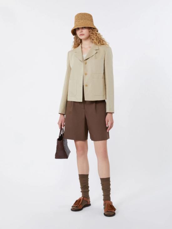 26SS 막스마라 숏팬츠 2615141022600013 Brown - MAX MARA