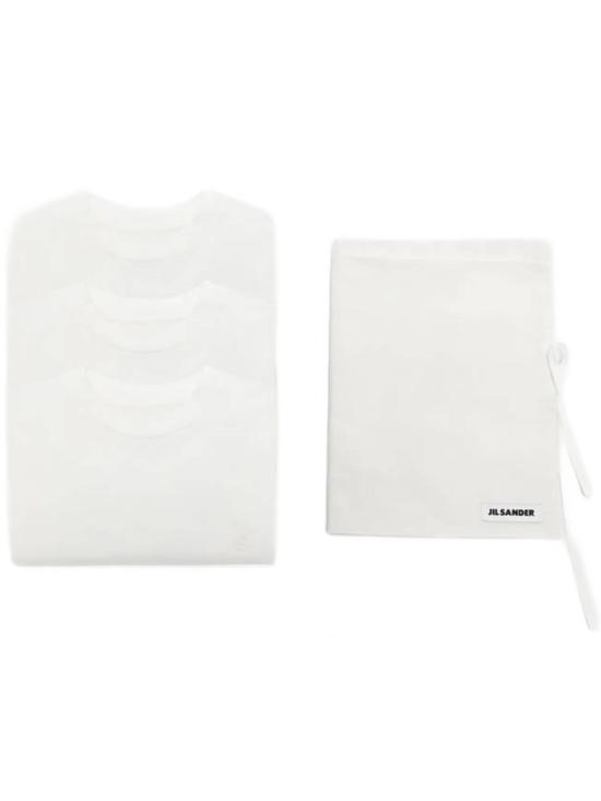 26FW 질샌더 반팔 티셔츠 J22GC0272 J45048 White