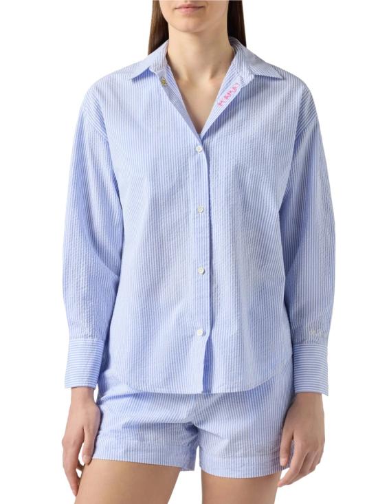 26SS 세인트바쓰 셔츠 CYS000100702L Blue - MC2 SAINT BARTH