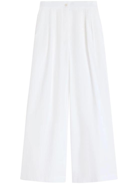 26SS 막스마라 스트레이트 팬츠 2615131142600WKDBENDA004 White