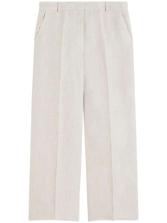 26SS 막스마라 스트레이트 팬츠 2615131112600WKDMALIZIA023 White